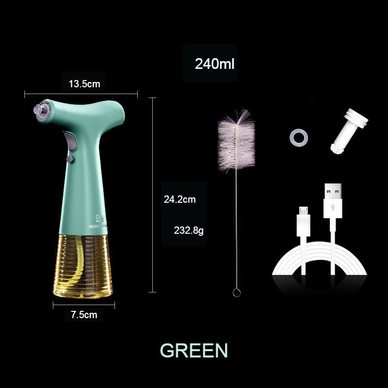 Lisslune | Automatic Electric Oil Sprayer, with Two Spray Modes, for Almost Any Oil or Liquid Condiment