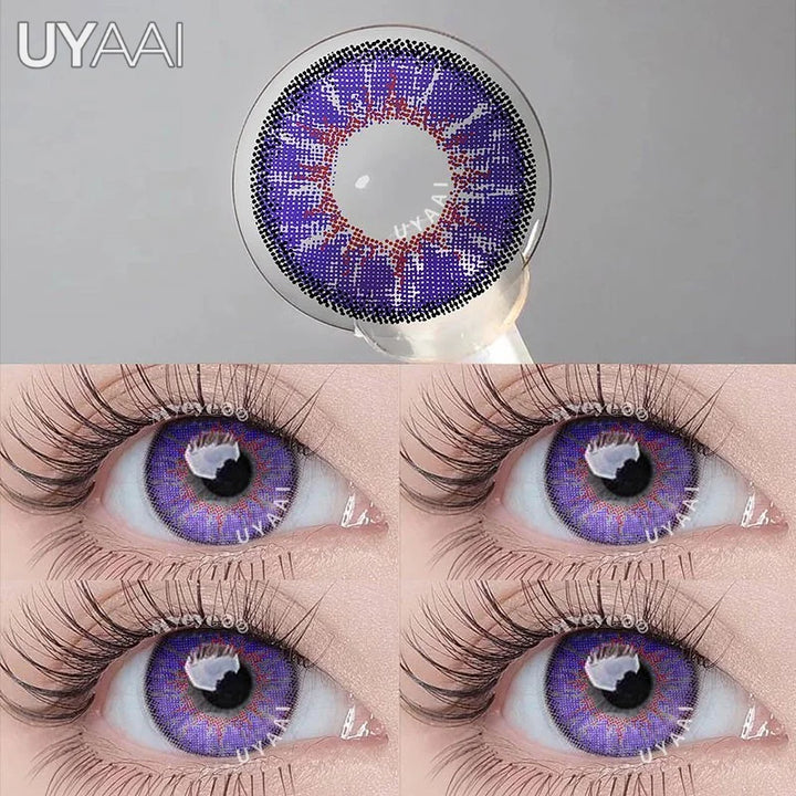 Rynx | 1 Pair Colored Contact Lenses for Eyes Brown Lenses Blue Lenses Gray Contact Lenses Fashion Lenses Free Shipping