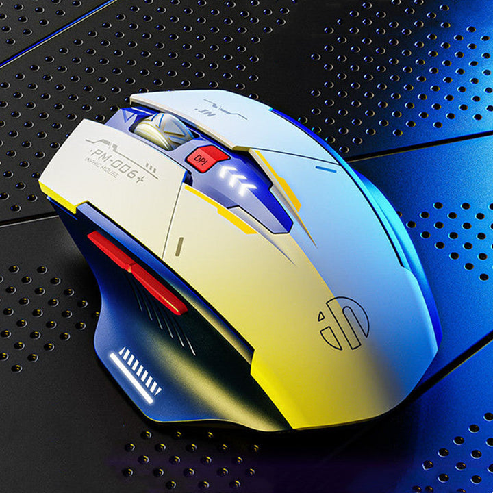 Lisslune | Mecha-Shaped Silent Wireless Mouse