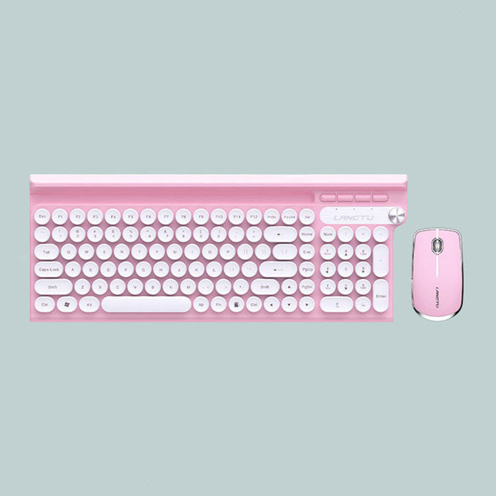 Lisslune | Wireless Silent Keyboard And Mouse Set