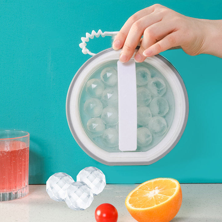 Lisslune | Ice Ball Mold with Leakproof Cap, for Bar Home Kitchen