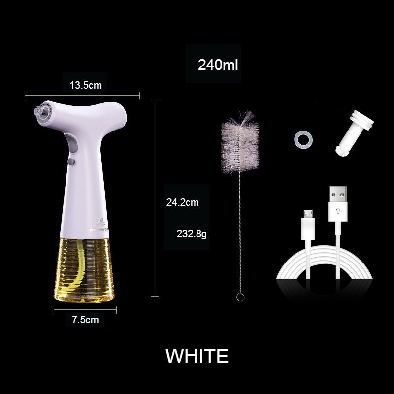 Lisslune | Automatic Electric Oil Sprayer, with Two Spray Modes, for Almost Any Oil or Liquid Condiment