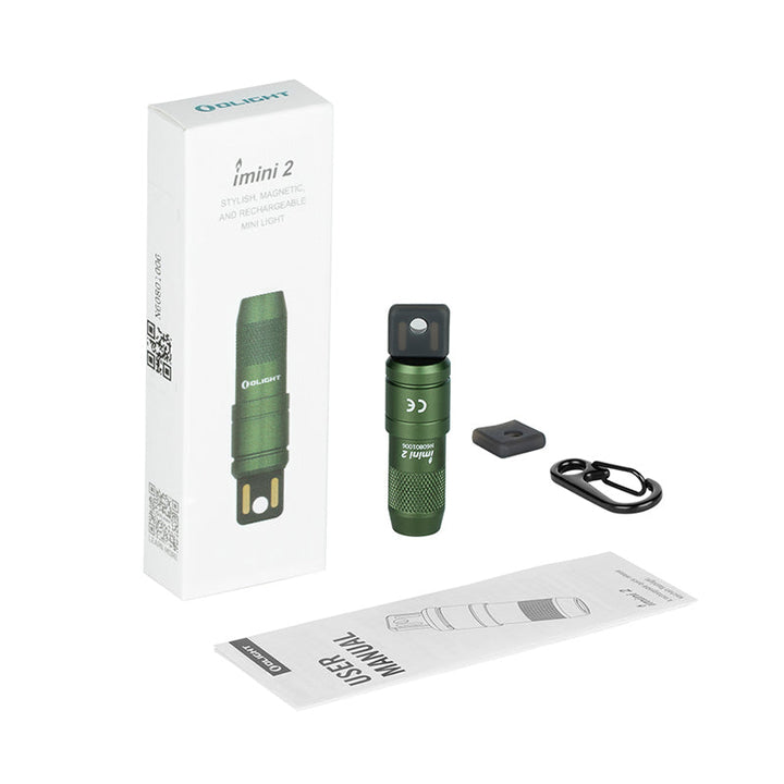 Lisslune | Mini USB Rechargeable Keychain Flashlight
