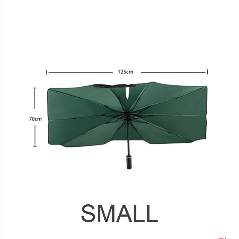 Lisslune | Car Windshield Sunshade Umbrella, Fits Windshields of Various Sizes