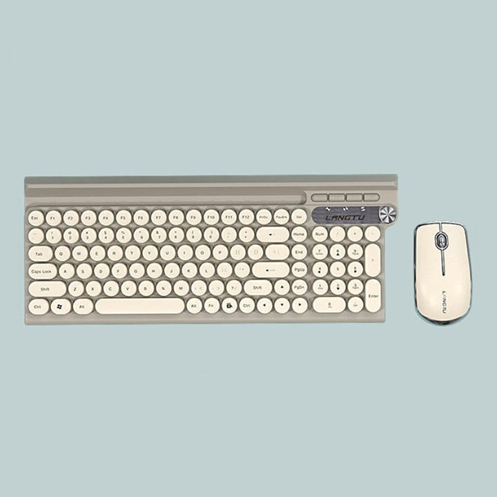 Lisslune | Wireless Silent Keyboard And Mouse Set