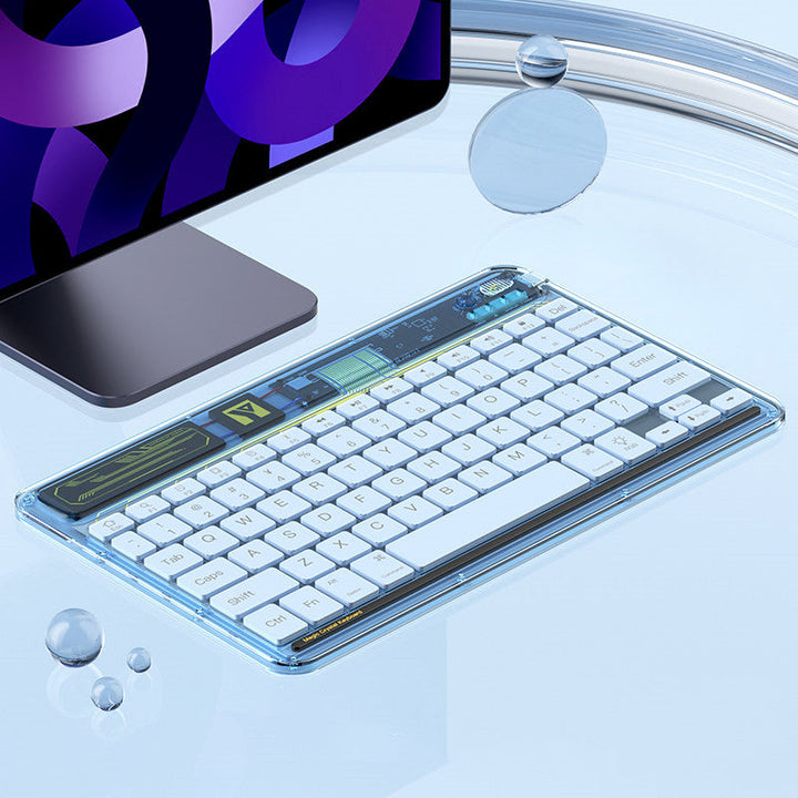 Lisslune | Transparent Wireless Bluetooth Keyboard