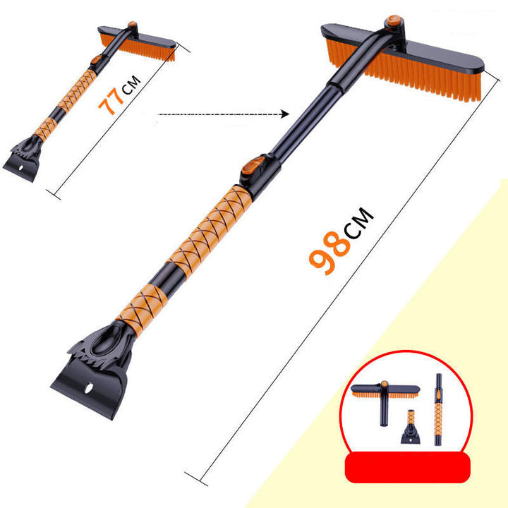 Lisslune | Retractable Snow Scraper And De-Icing Tool For Car