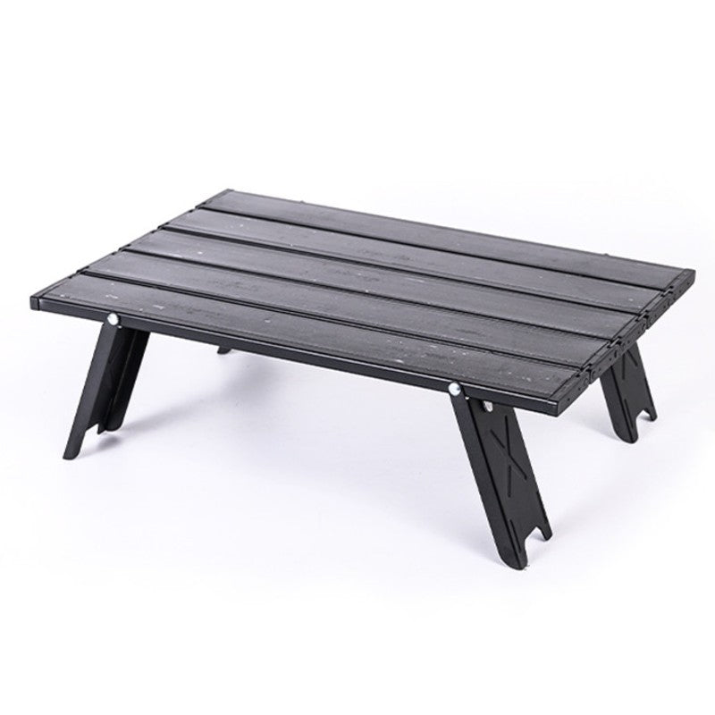 Lisslune | Aluminum Ultralight Foldable Beach Table, for Picnic, Grill, Camping, Hiking & More