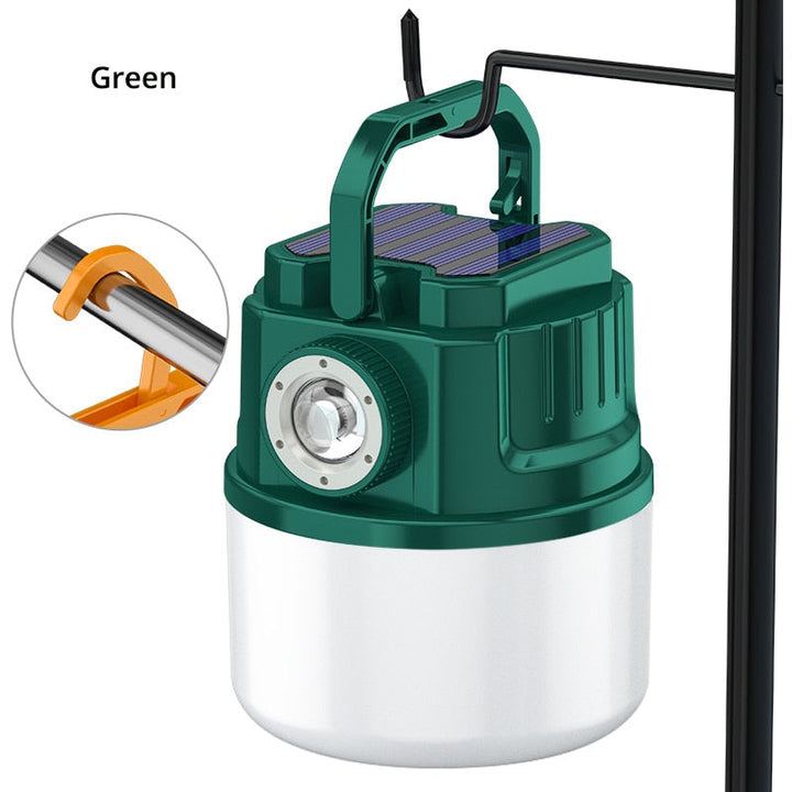 Lisslune | Solar LED Outdoor USB rechargeable Explorer Camping Light