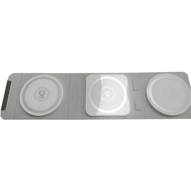 Lisslune | Magnetic foldable wireless charger, compact charging, anytime, anywhere!