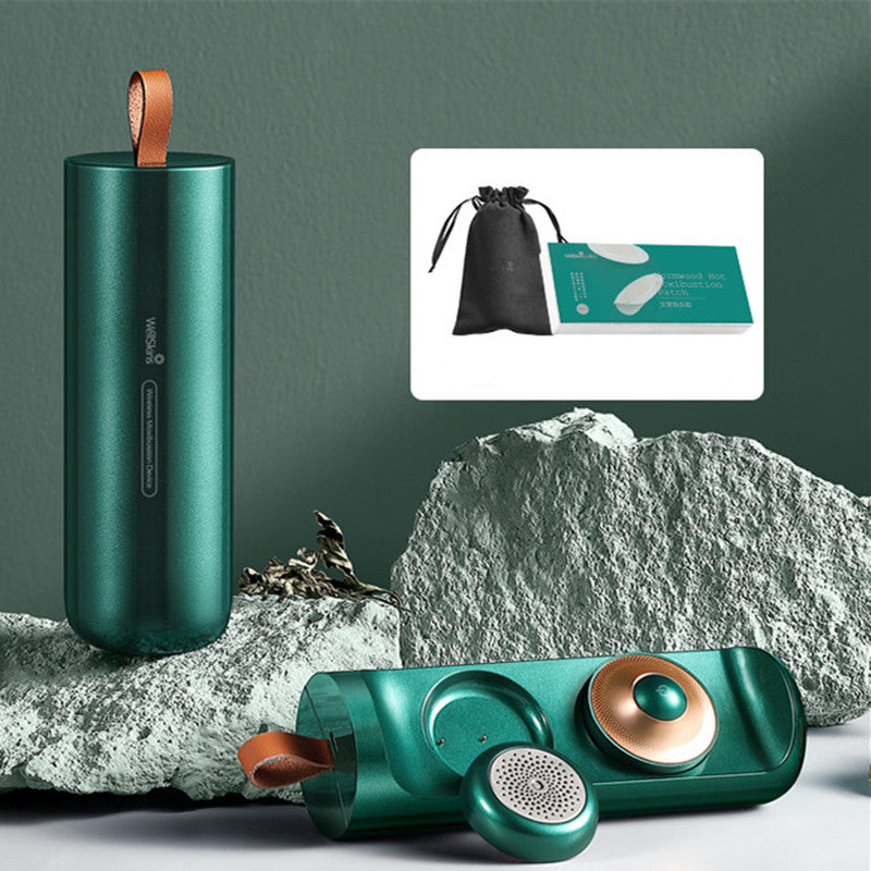 Lisslune | Portable Moxibustion Kit, with Intelligent Temperature Control, Far Infrared Heating, Safe and Smoke-free, for Neck, Back, Waist & More