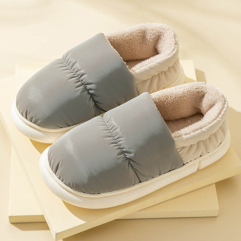 Lisslune | Non-Slip Waterproof Cotton Slippers