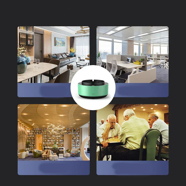 Lisslune | Smoke Eliminator Electronic Ashtray Air Purifier - Home Office