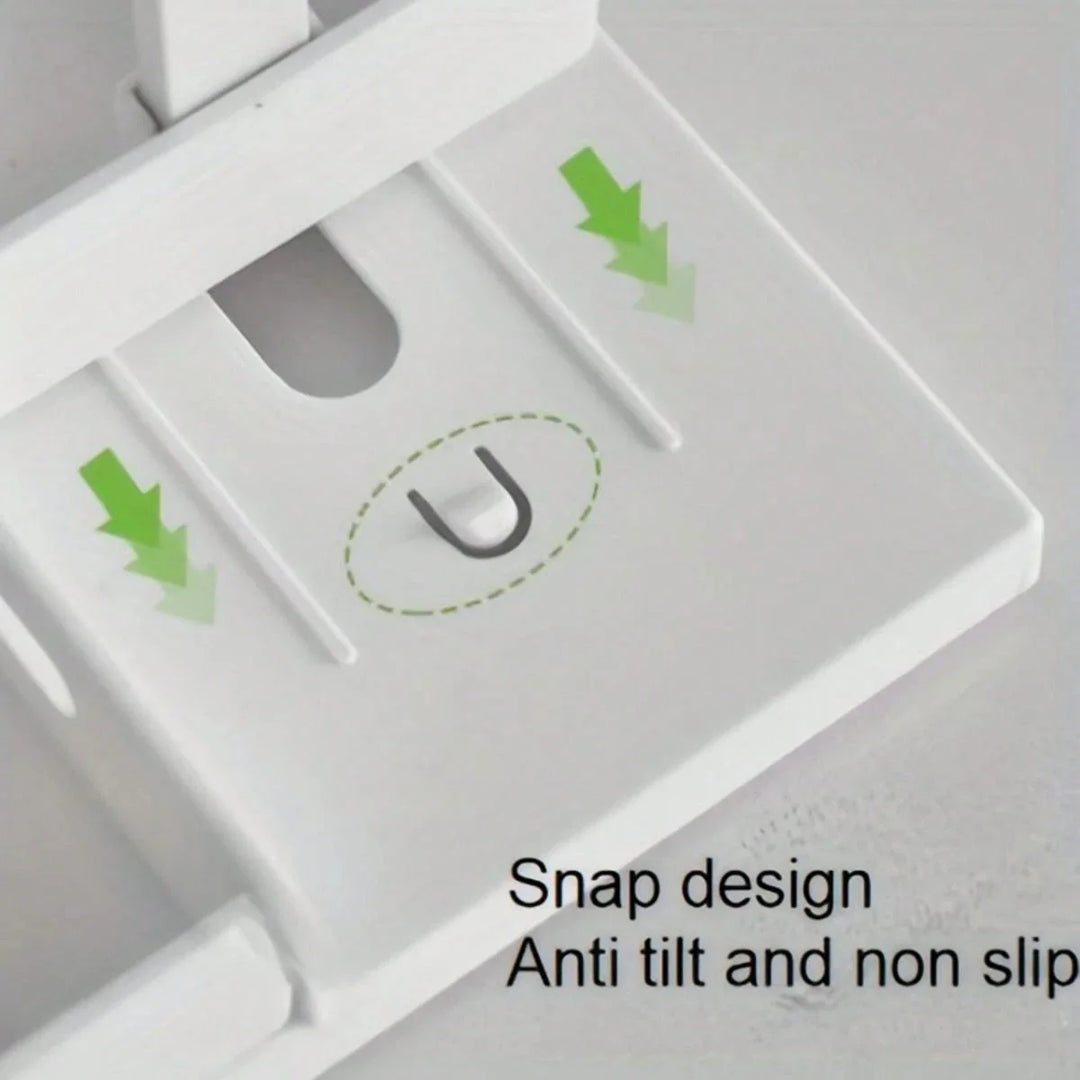 Lisslune | 2 layers adjustable shelf organizer