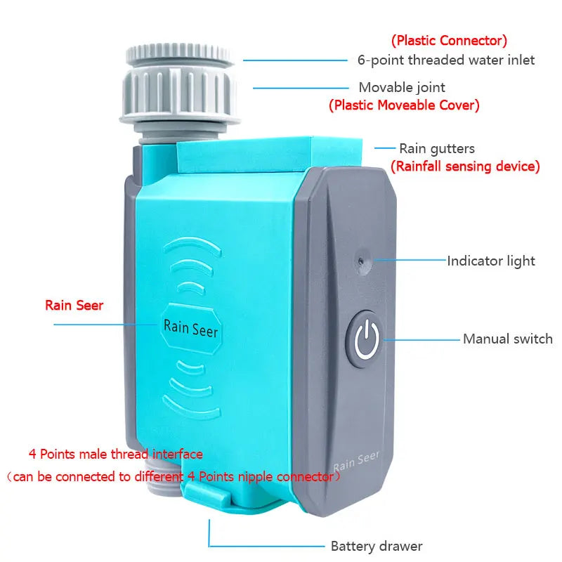Lisslune | Aqua Sync Smart Garden Water Timer Controller