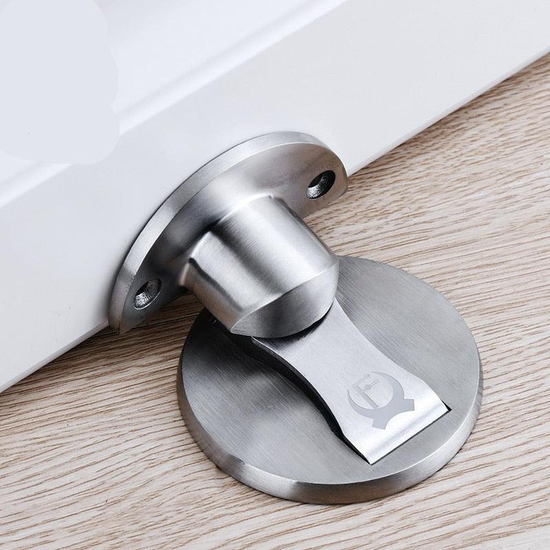 Lisslune | Magnetic Door Stopper Set with Hidden Installation in 304 Stainless Steel