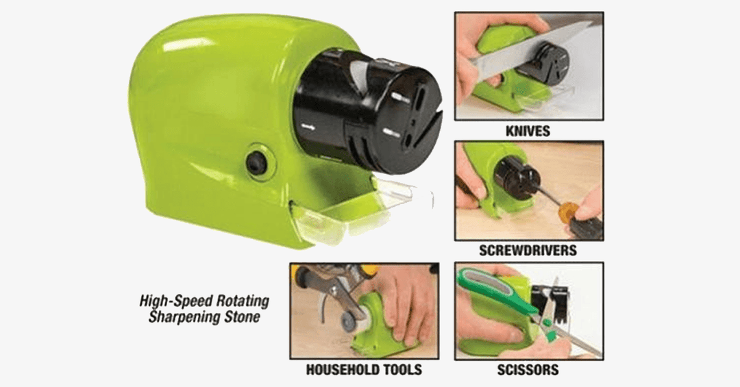 Lisslune | Revolutionary, elegant, multifunctional cordless safe sharpener - smart, strong, and sophisticated!