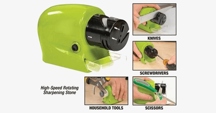 Lisslune | Revolutionary, elegant, multifunctional cordless safe sharpener - smart, strong, and sophisticated!
