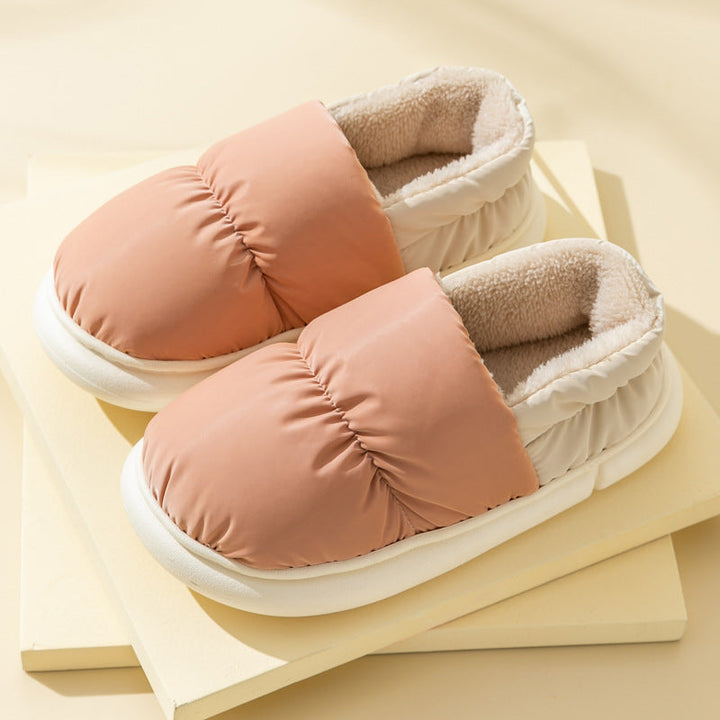 Lisslune | Non-Slip Waterproof Cotton Slippers