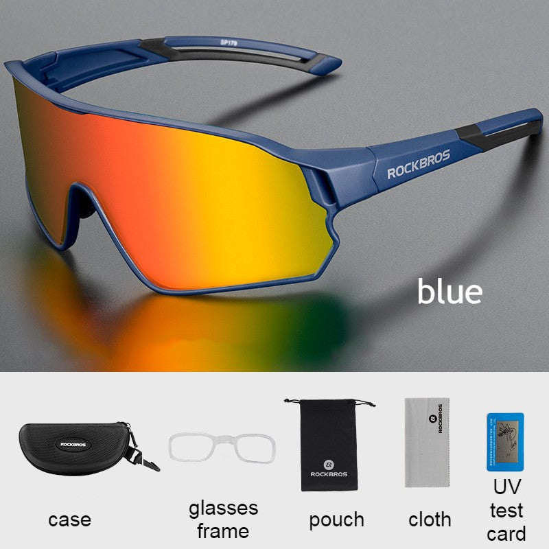 Lisslune | Cycling Glasses with Lightweight Design & UV Protection, for Cycling, Baseball, Running, Fishing, Golf, Driving
