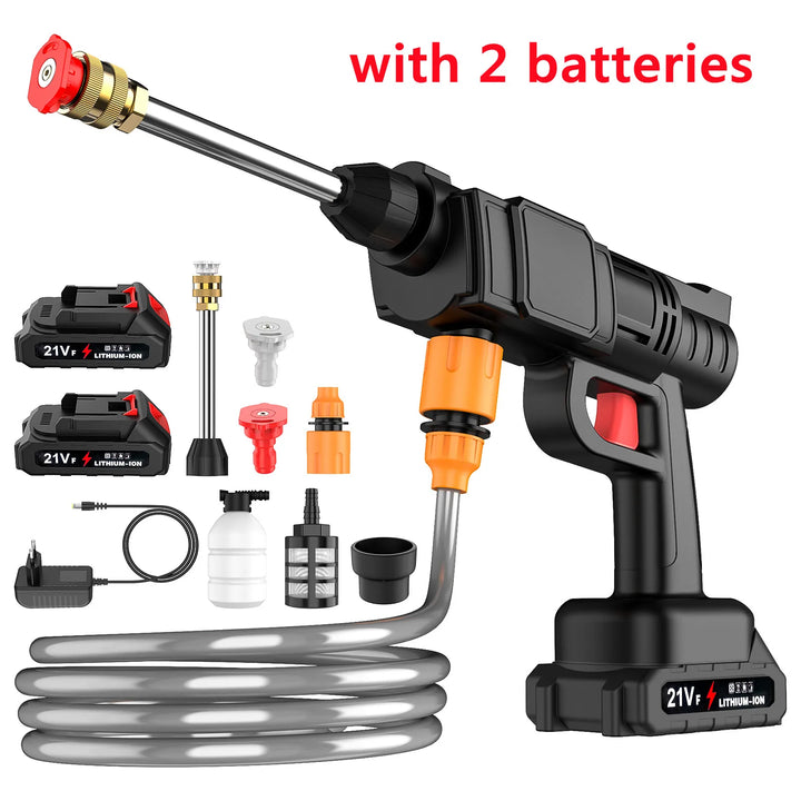 Lisslune | Cordless High Pressure Washer – Portable Jet Cleaner with Lithium Battery & Adjustable Nozzle