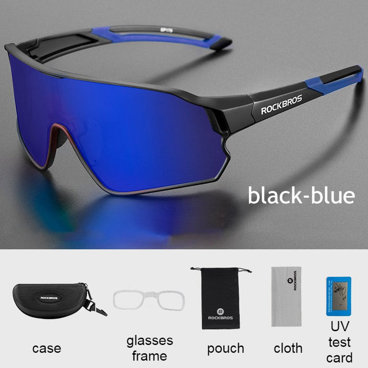Lisslune | Cycling Glasses with Lightweight Design & UV Protection, for Cycling, Baseball, Running, Fishing, Golf, Driving