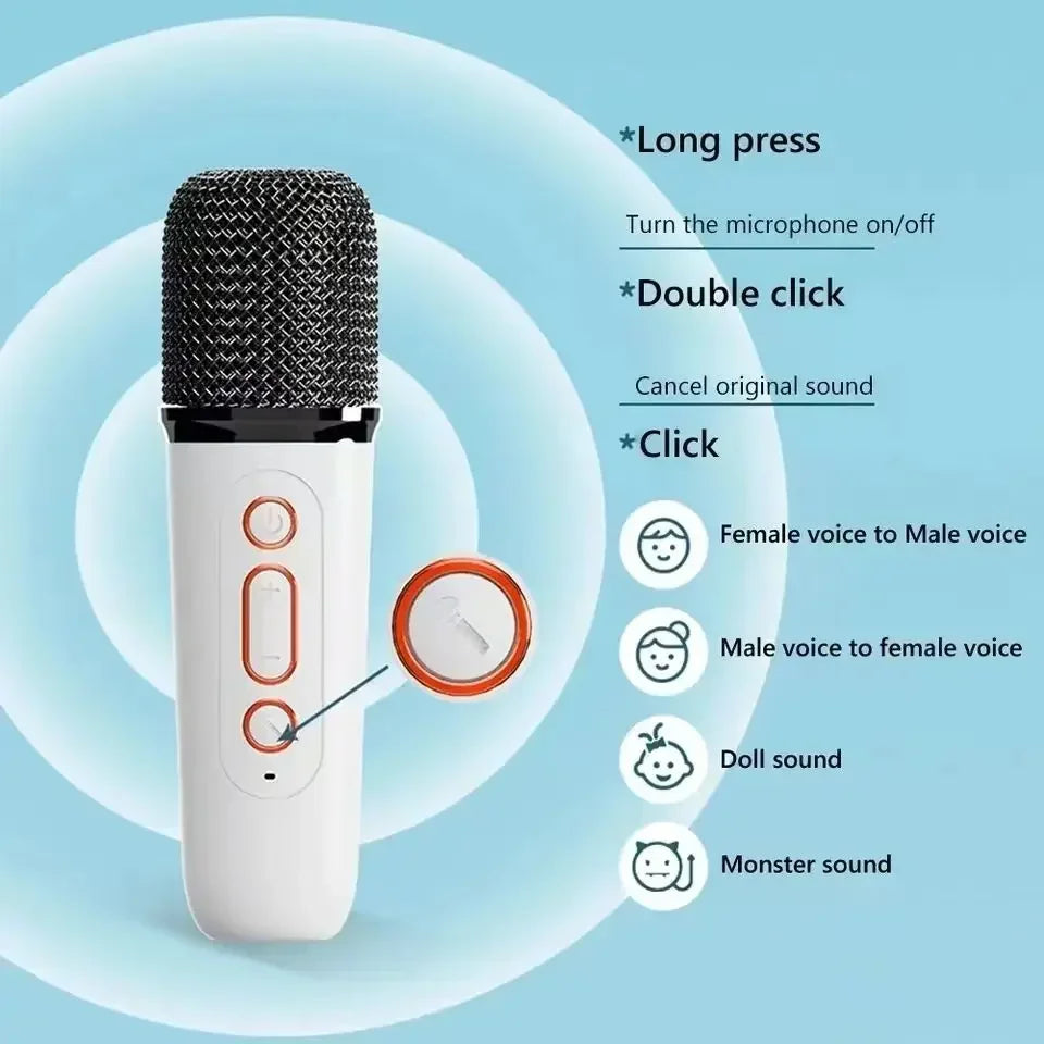 Lisslune | Bluetooth speaker with microphone, Bring joy and music to any occasion
