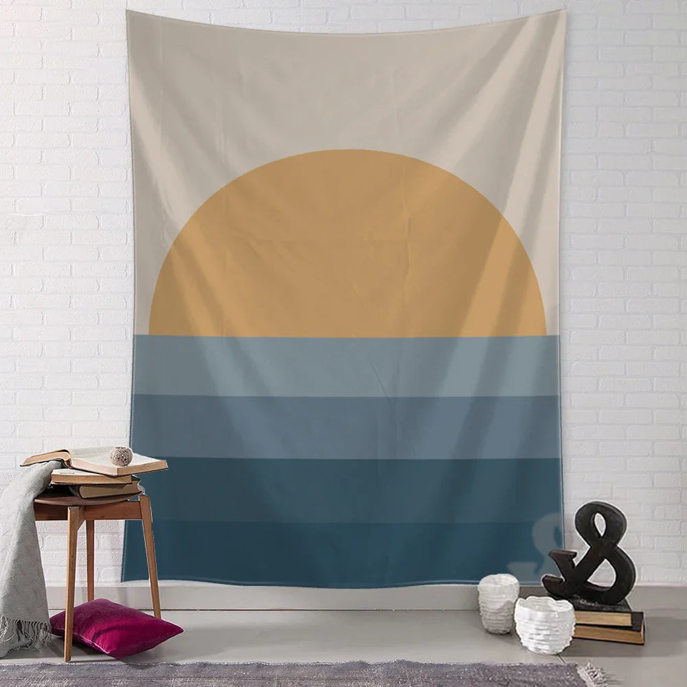 Lisslune | Retro Sunrise Tapestry