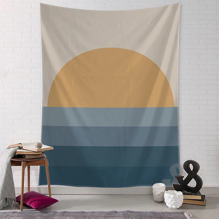 Lisslune | Retro Sunrise Tapestry