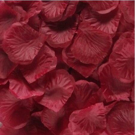 Lisslune | Romantic Elegance Silk Rose Petals Collection: 1000 Luxurious Red Petals for Memorable Celebrations
