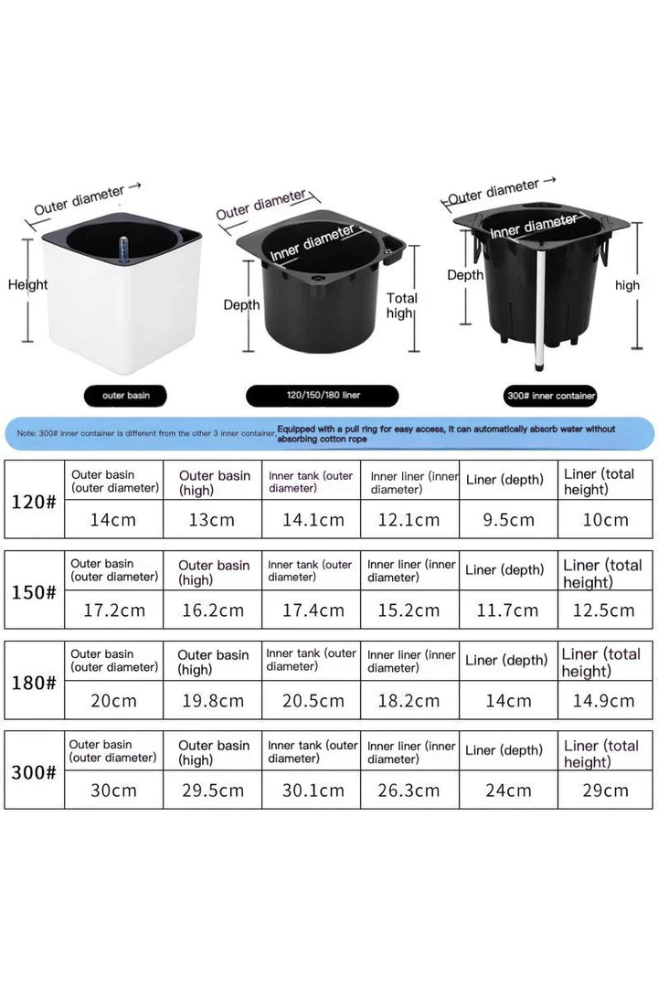 Lisslune | white plant pots
