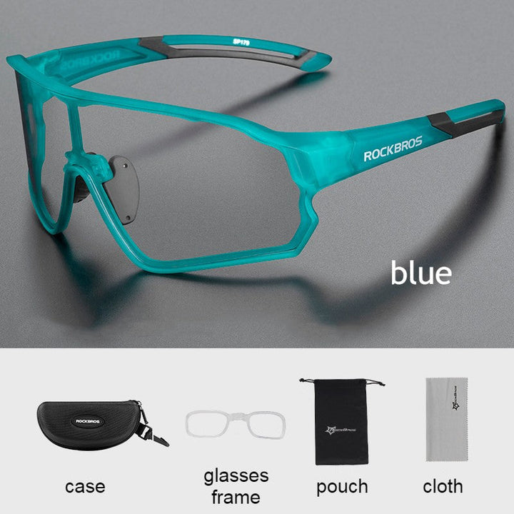 Lisslune | Cycling Glasses with Lightweight Design & UV Protection, for Cycling, Baseball, Running, Fishing, Golf, Driving