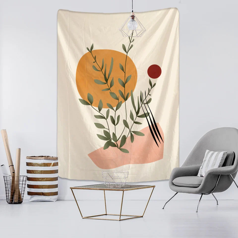 Lisslune | Retro Sunrise Tapestry
