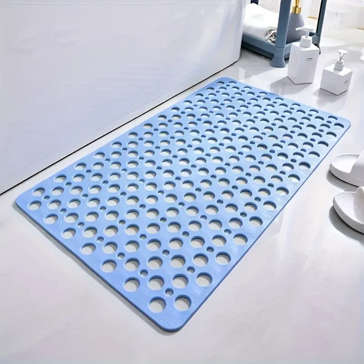 Lisslune | AquaGuard | Non-Slip Shower Mat with Anti-Skid Grip & Quick Drainage