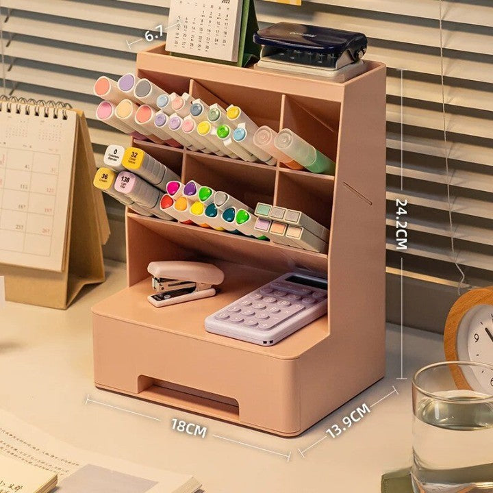 Lisslune | Clean Tower Tidy Multifunctional Desktop Organizer