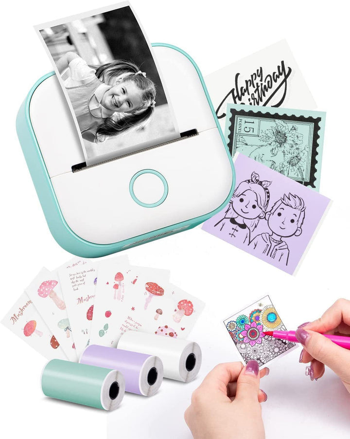 Lisslune | Bluetooth thermal printer, Enjoy the convenience of wireless printing