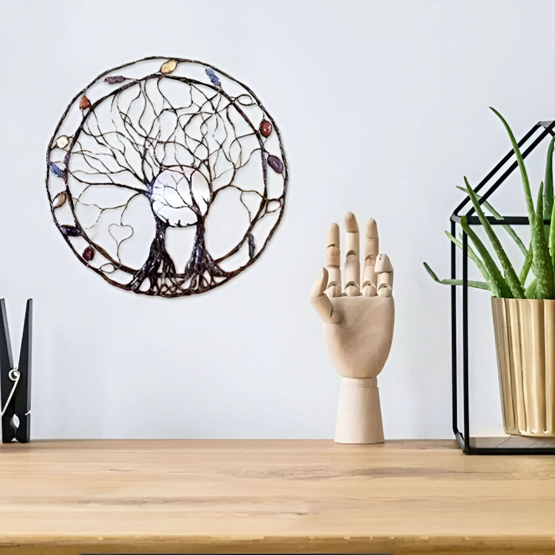 Lisslune | Tree of Life Wall Art Metal Decor