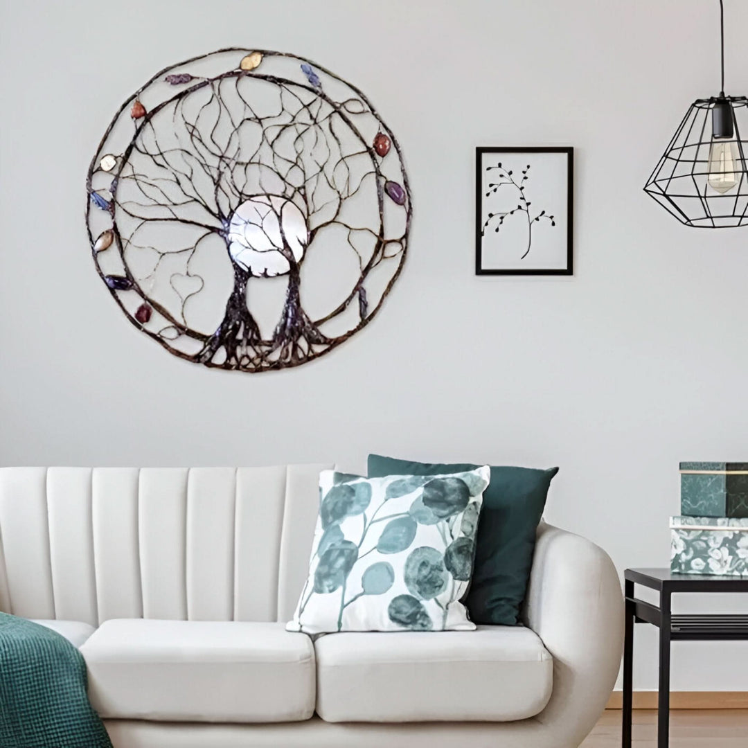 Lisslune | Tree of Life Wall Art Metal Decor