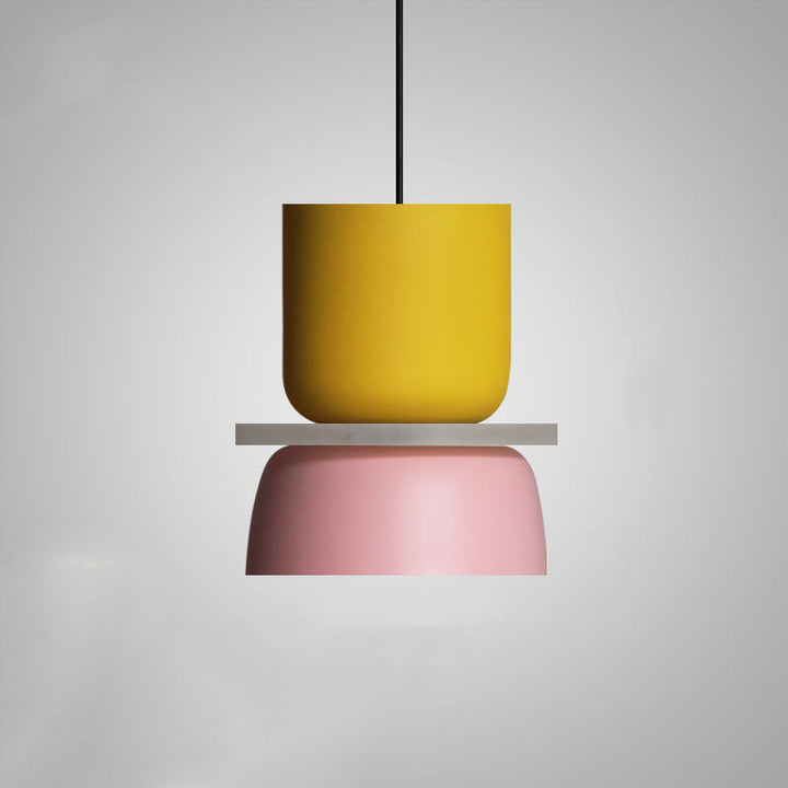 Lisslune | Nordic Colorful Macaron 1-Light LED Pendant Light
