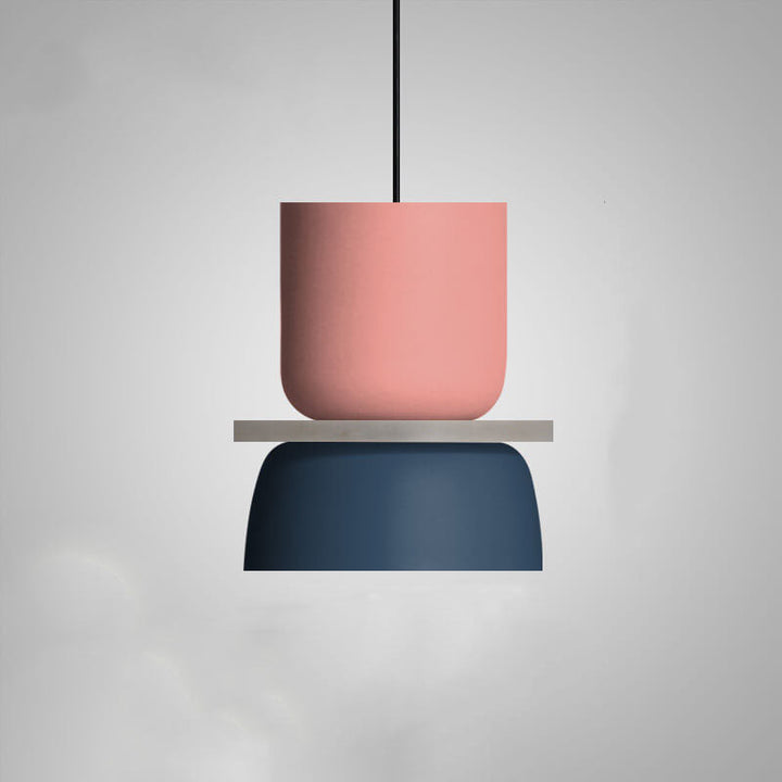 Lisslune | Nordic Colorful Macaron 1-Light LED Pendant Light