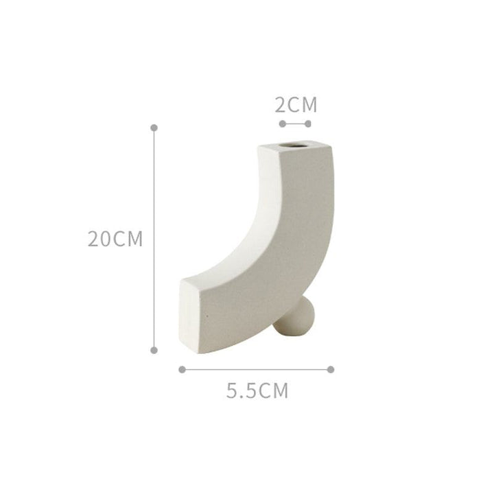 Rynx Minimalistic Abstract Ceramic Vase