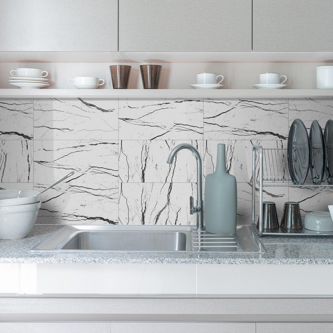 Lisslune | Luxurious Waterproof Brick Stickers for Sink Upgrade
