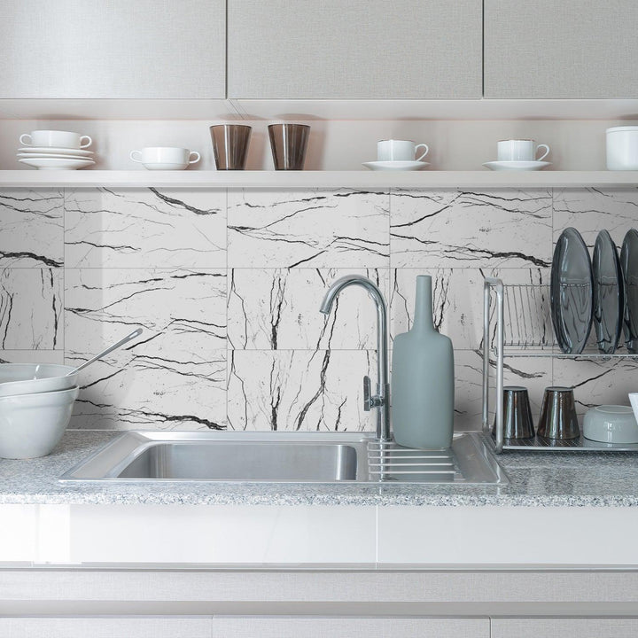 Lisslune | Luxurious Waterproof Brick Stickers for Sink Upgrade