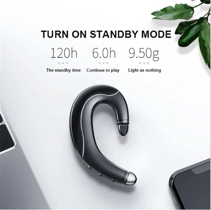 Lisslune | Wireless Bone Conduction Headset for Open and Safe Listening