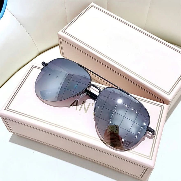 Lisslune | Pilot sunglasses for men with gradient and UV400 protection