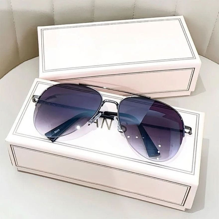 Lisslune | Pilot sunglasses for men with gradient and UV400 protection
