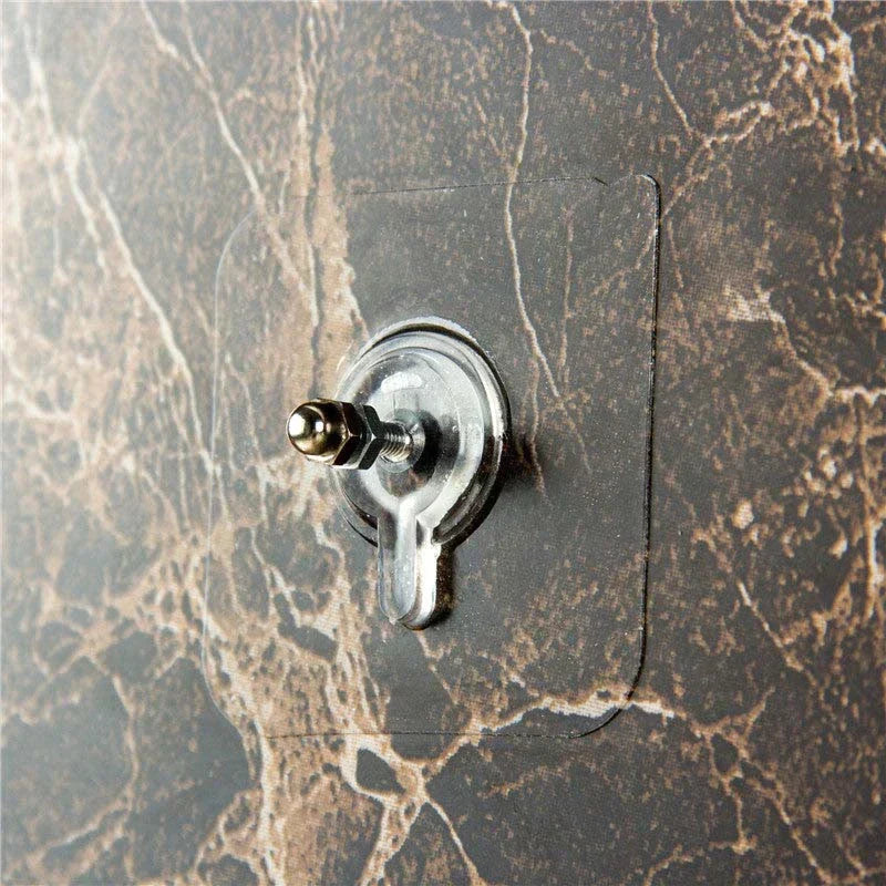 Lisslune | Self-adhesive wall hooks with thread | For secure hold and versatile use