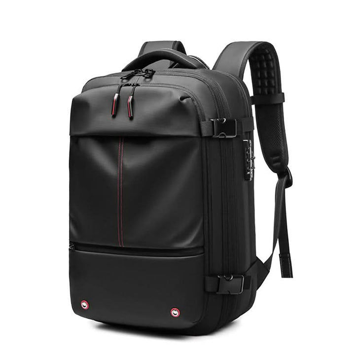 Lisslune | Compressible travel backpack with laptop compartment