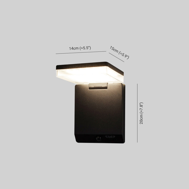 Lisslune | SensorMotion - Modern LED Outdoor Wall Light