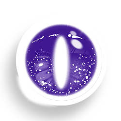 Rynx Cosplay Amethyst 14.5mm 1 Pair | 1 Year